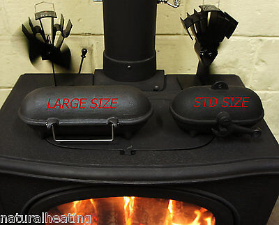 LARGE Cast Iron BAKED POTATO COOKER for Wood Burners Multi Fuel Stoves Log Fires