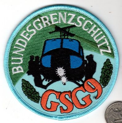 1//6 German Polizei GSG9 SWAT special forces patches
