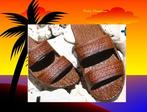 Details about Pali Hawaii Beach Sandal - Size 9 (Womens) in Brown