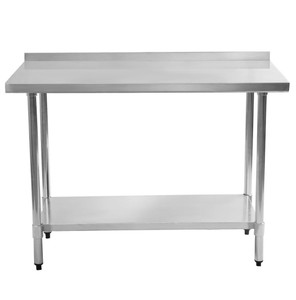 Small Kitchen Table Metal Prep Stainless Steel Bar Restaurant Heavy Duty Work