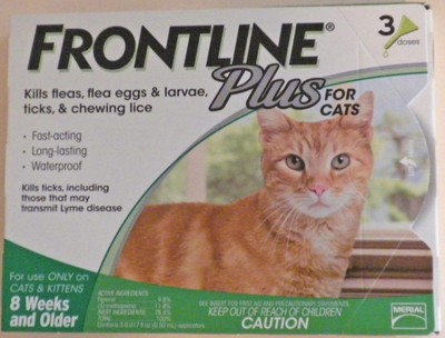 Frontline PLUS for Cats 3 Month Supply
