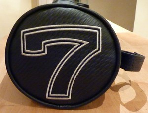 Detalles de Caterham 7 Lotus Seven Carbono efecto Vinilo Capucha Bolso ...
