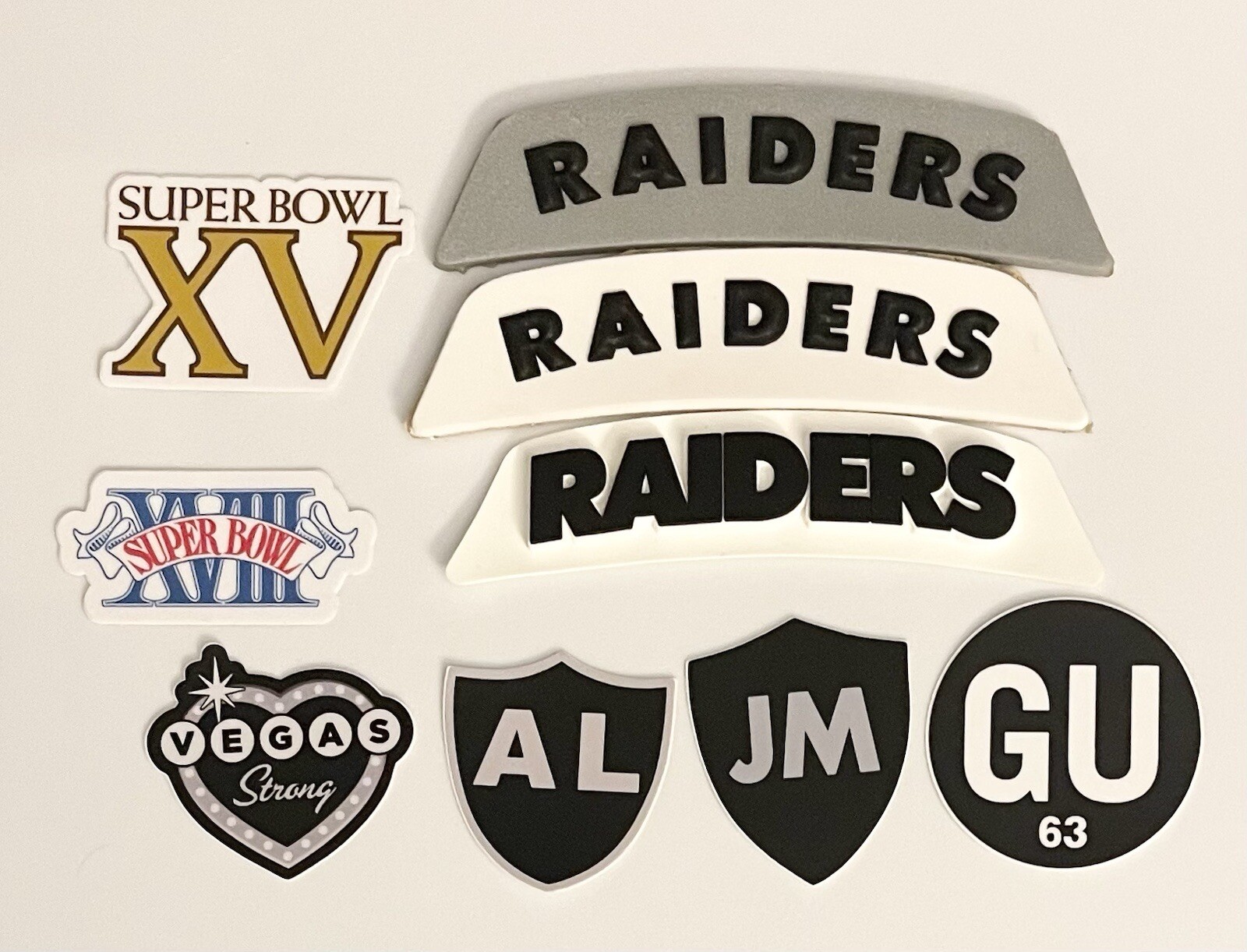 Yahoo!オークション Las Vegas/Oakland Raiders FullSize 3D Bumper...