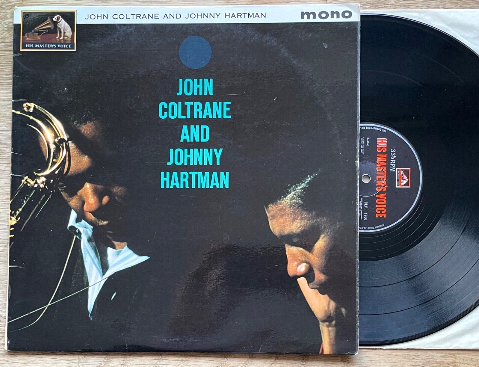 CLP 1700 (UK 1st press) John Coltrane and Johnny Hartman