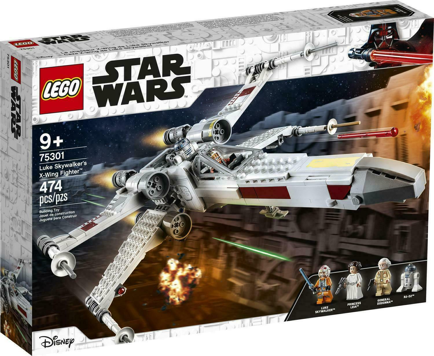 LEGO Star Wars Luke Skywalker’s X-Wing Fighter 7530 Building Toy for Kids ~ NEW