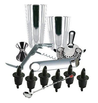 Cocktail Shaker Set 13pc Drink Mixer Bartender ...