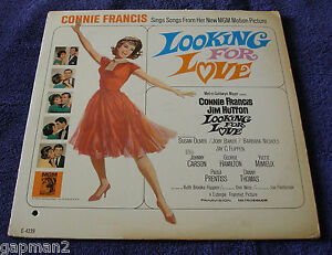 Connie Francis 1964 MGM Mono Soundtrack LP Looking For Love | eBay