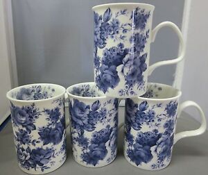 mugs kirkham roy china bone england english fine made 10oz chintz four ebay cups