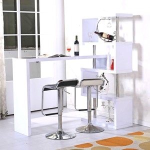 bar breakfast table kitchen shelf furniture shelves storage drinks wooden