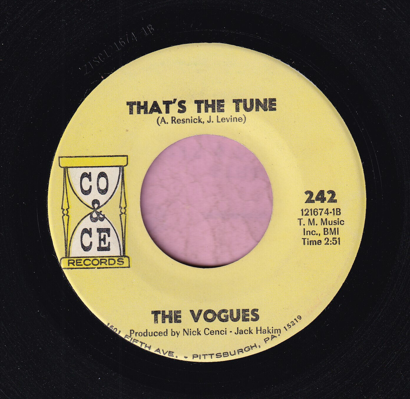 The Vogues " That's The Tune " Co & Ce Records Northern / Soul Listen