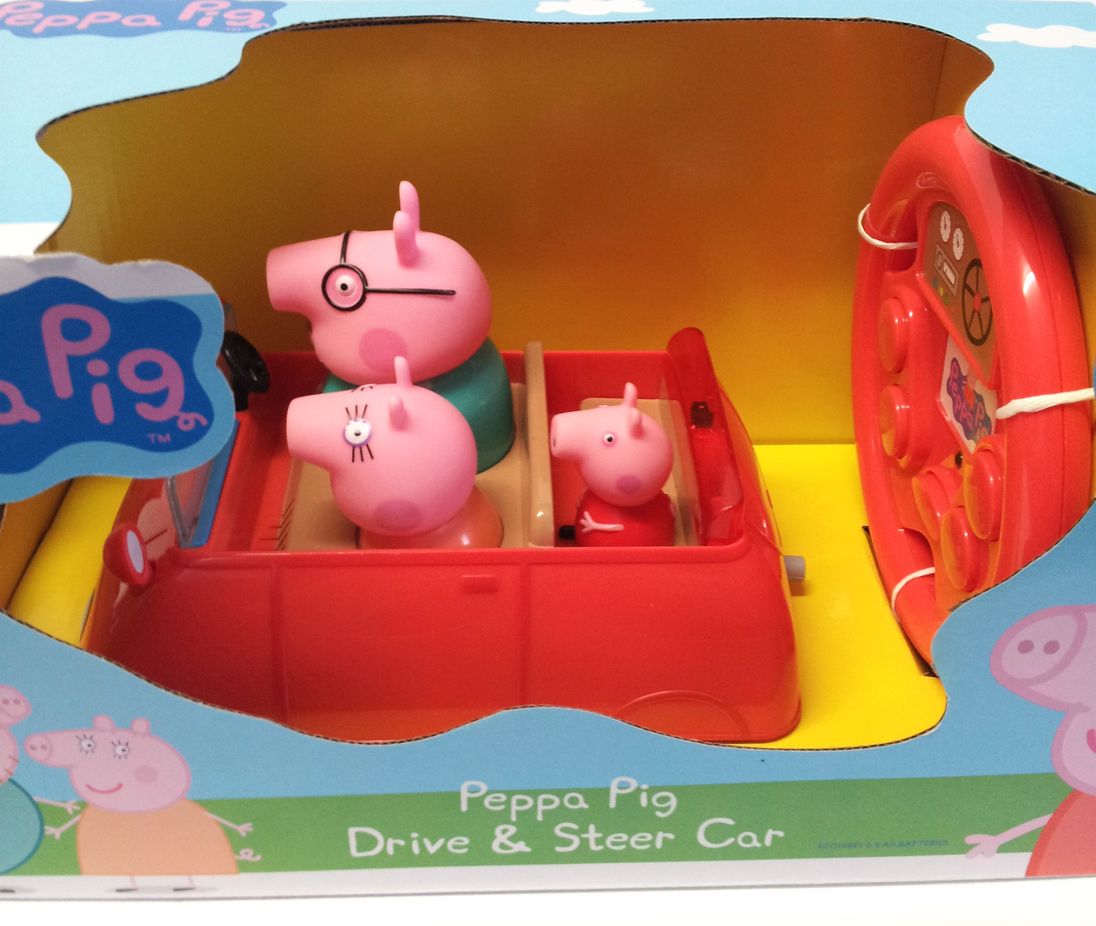 Peppa Pig Drive & Steer Car Remote Control Car Age 18m+