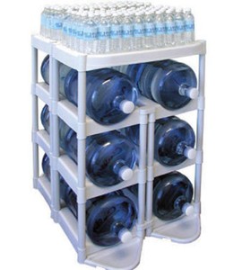 Water Bottle Storage 5 Gallon Buddy Rack Shelf System Home Office 