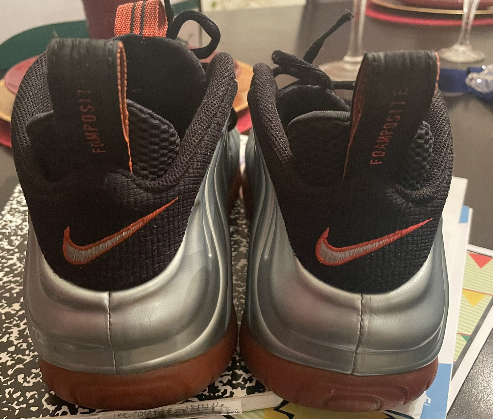 品質が完璧 15年製 NIKE エアフォームポジット プロ ダーク オブシティ