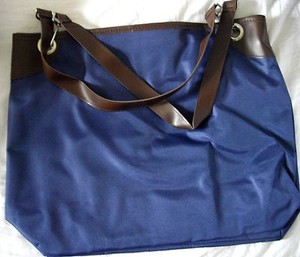 Double Sided Tote Bag with Separate Zip Pouch  Make Up Bag | eBay