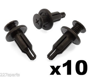 Honda fit rear bumper clips