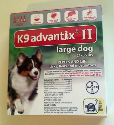 NEW K9 Advantix II for large dogs ...