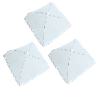 Set of 3 Food Fly Protector Tent ...