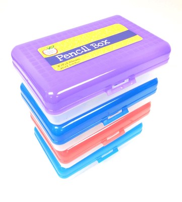 Plastic Pencil Box Pen Misc Art Craft ...