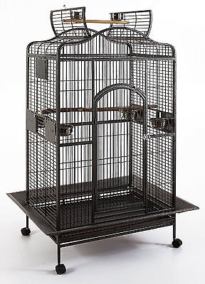 Large Open Play Top Bird Parrot Cage ...
