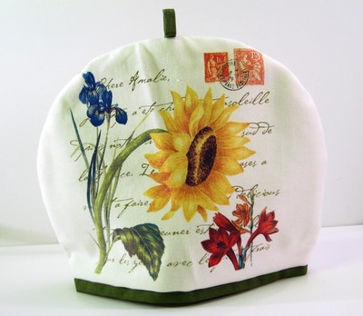 Alice's Cottage Cotton Tea Cozy Sunflower Garden ...