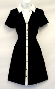 New White Black Ladies 1950's Retro American diner waitress style shirt