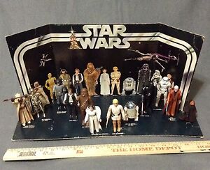 Vintage 1977 Star Wars Original 12 Figures Early Birds Display Stand Complete | eBay