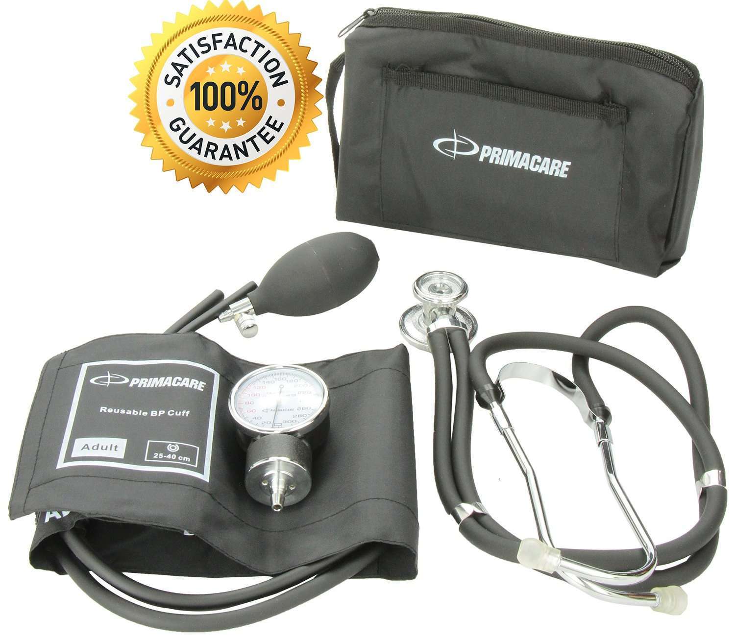 UPC 713002038512 product image for Aneroid Adult Cuff Blood Pressure Sphygmomanometer Stethoscope Monitor Kit Weu | upcitemdb.com