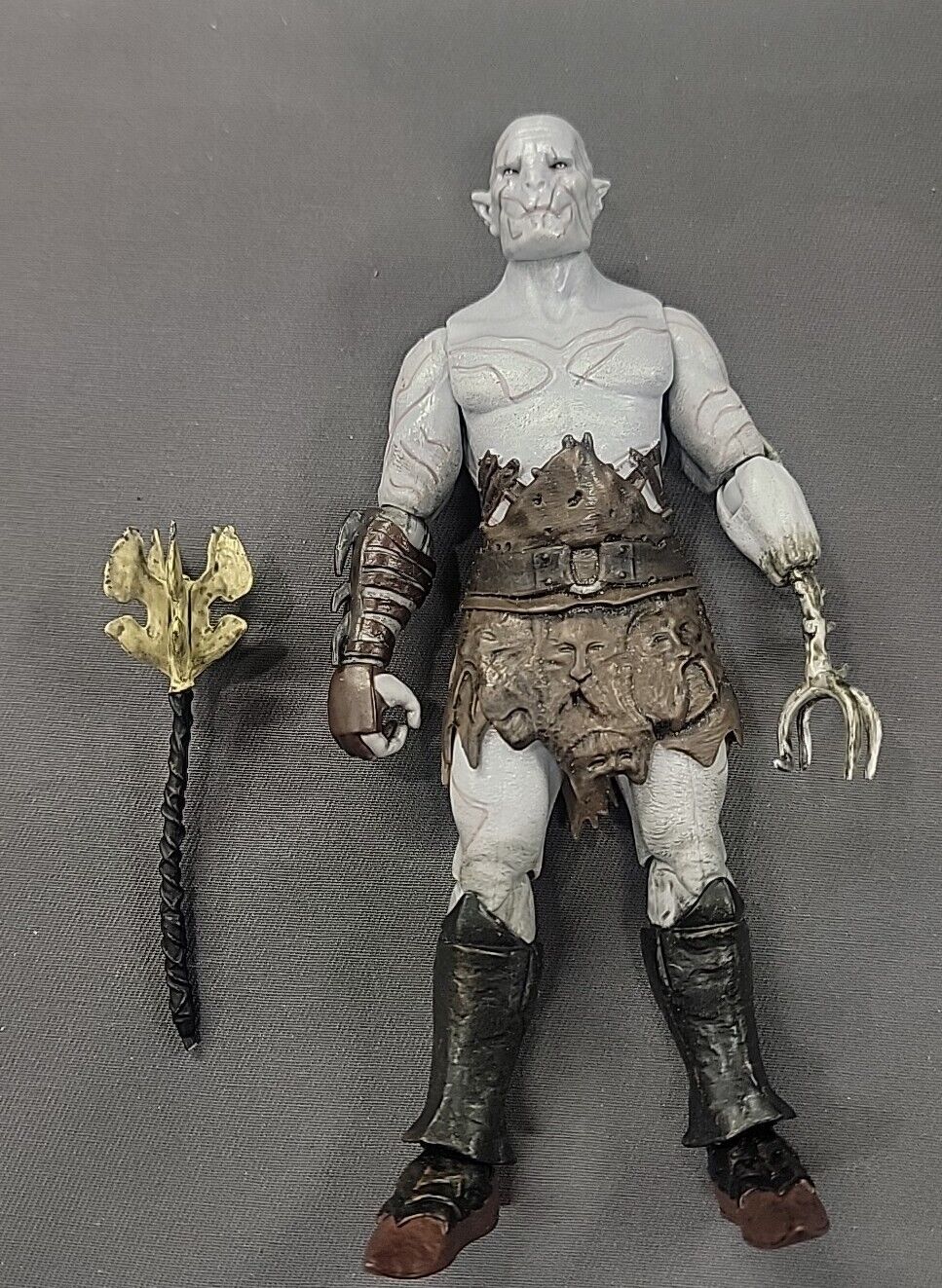 The Hobbit Desolation of Smaug Azog Orc Action Figure LOTR 2012