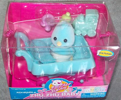 Baby   Pets on Zhu Zhu Babies Hamster Tots Pets   Stroller  1 Or All 6   51