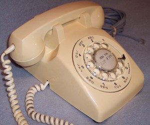 Northern Tele Canada 500 Vintage 1974 Cream Rotary Dial