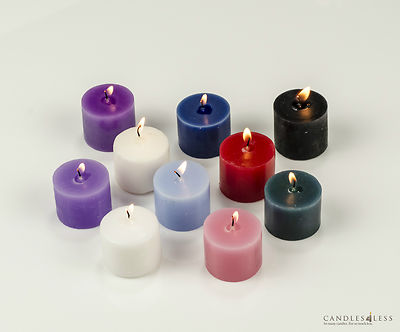 10 Hour Unscented Votive Candles (72 Pieces) ...