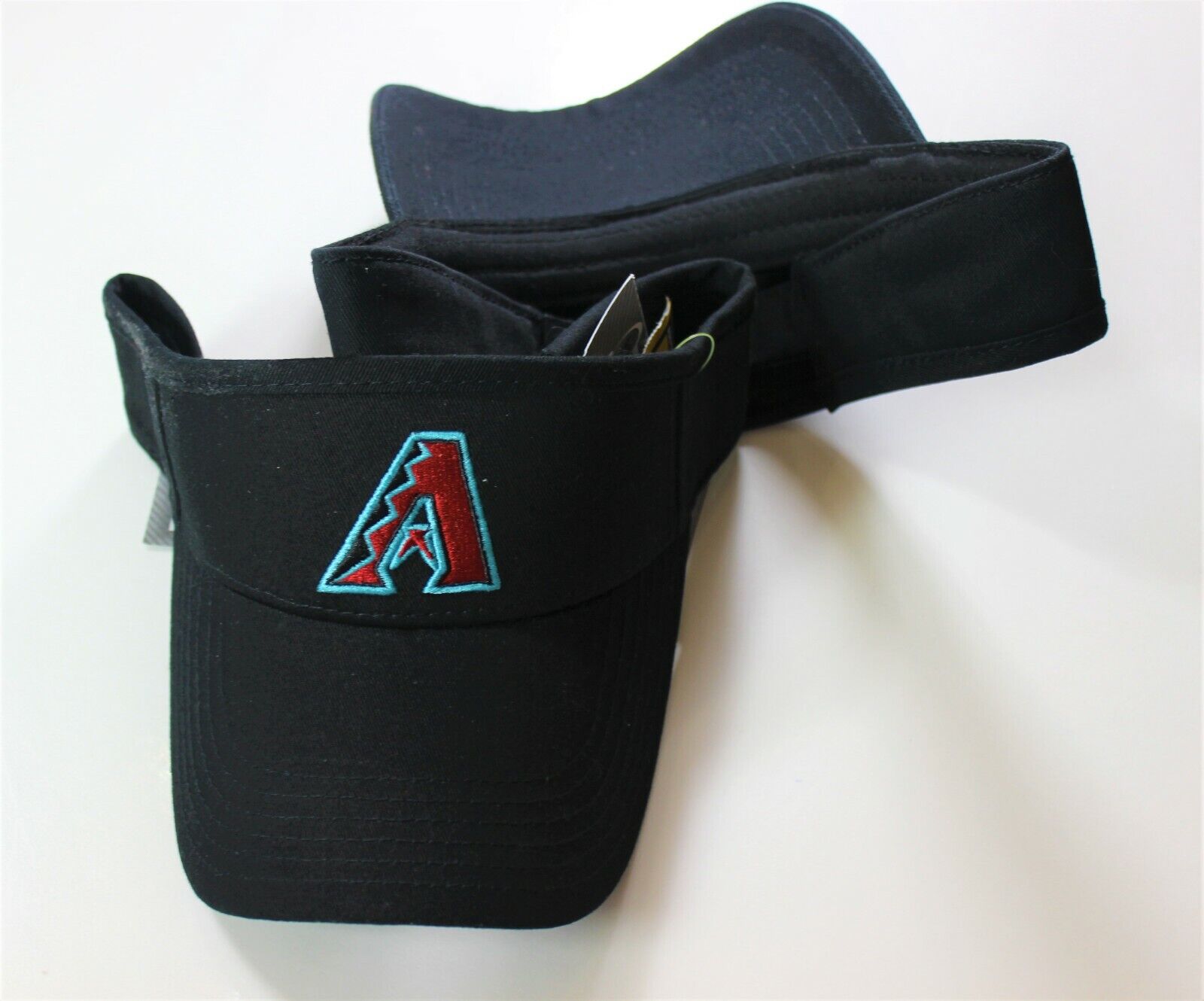 Arizona Diamond Backs Visor Hat Cap adjustable Black Trim and Brim