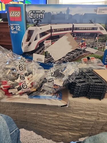 Lego City 60051 Passenger Train  Open Box Sealed Bags