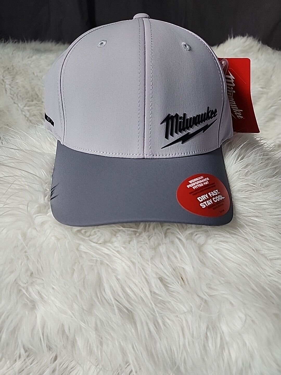 MILWAUKEE 507G-LXL WORKSKIN Performance Fitted Hat - Large/Extra Large - NEW
