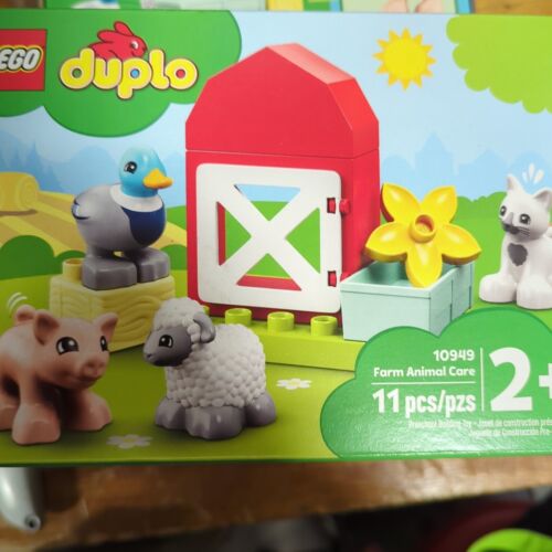 LEGO DUPLO Farm Animal Care 11 Pieces 10949 - NEW