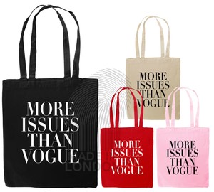 ... -Than-Vogue-Canvas-Tote-Bag-Natural-Cotton-Shopper-Eco-Friendly-Bags