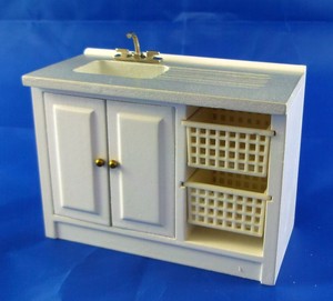 ... -Miniature-Kitchen-Utility-Room-Furniture-Laundry-Sink-Unit-Baskets