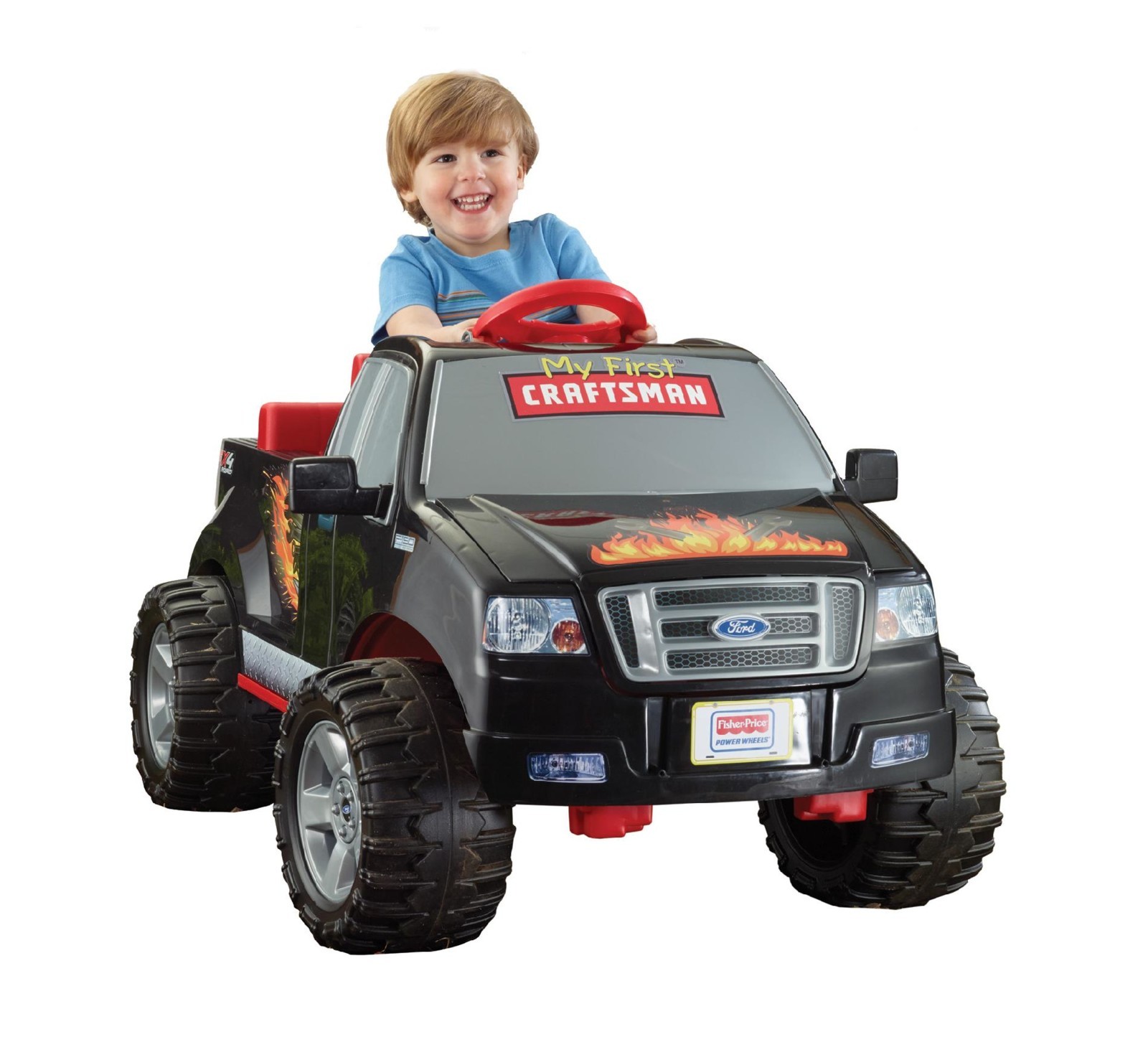 UPC 746775269869 product image for Electric Cars For Kids To Ride Toy 6v Battery Ride-on Craftsman Truck Child Gift | upcitemdb.com