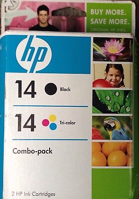 HP 14 C9337FN Combo Pack Black Tri-color Officejet Inkjet Cartridges BEST (Best 2 Color Combinations)