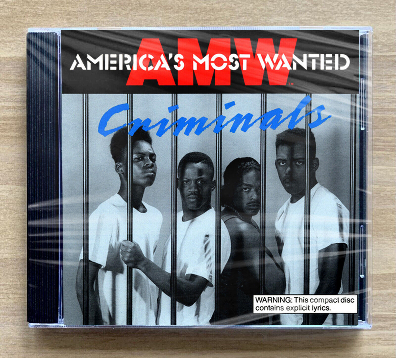 America's Most Wanted - Criminals (1990) Triad Records  TG-007-1-2222-2 CD NEW