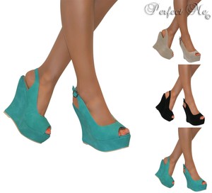 eBay sandal Peep Sandal Size Heels Platform Wedge slingback   Toe heels Buckle  Slingback Shoe