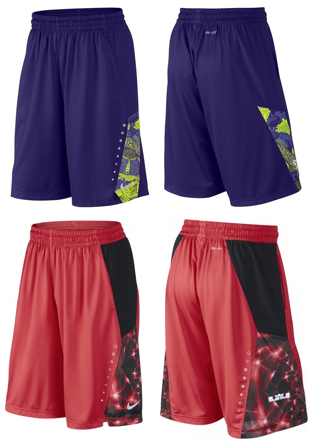 NIKE BASKETBALL SHORTS - HYPERELITE POWER SHORT - KOBE, LEBRON