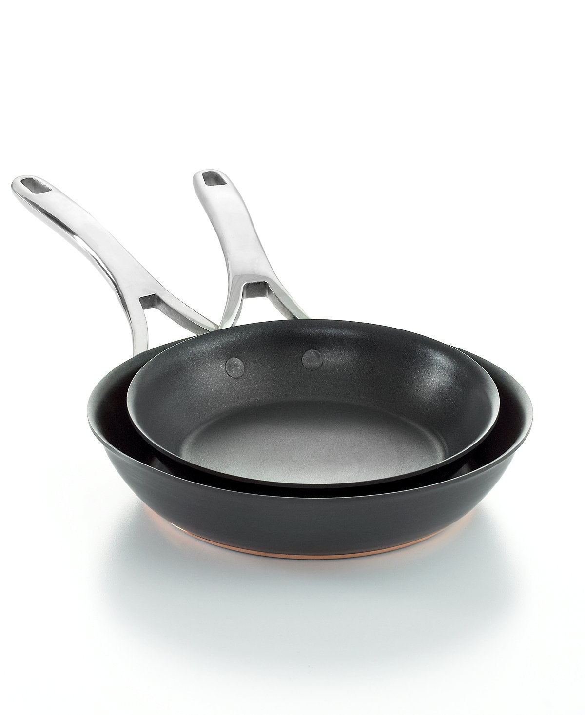 UPC 608381574839 product image for Belgique Hard Anodized Nonstick Fry Pan Saute Skillet Set 10