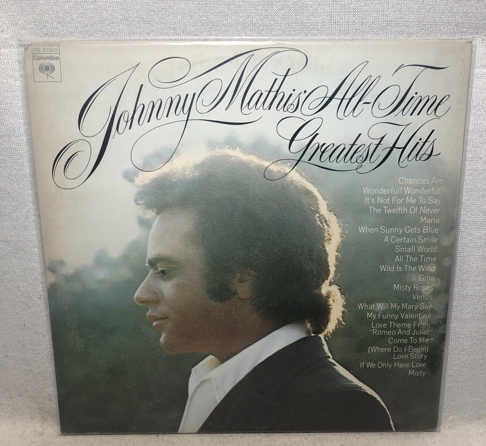Johnny Mathis All-Time Greatest Hits LP Gatefold Columbia Records KG  31345 海外 即決