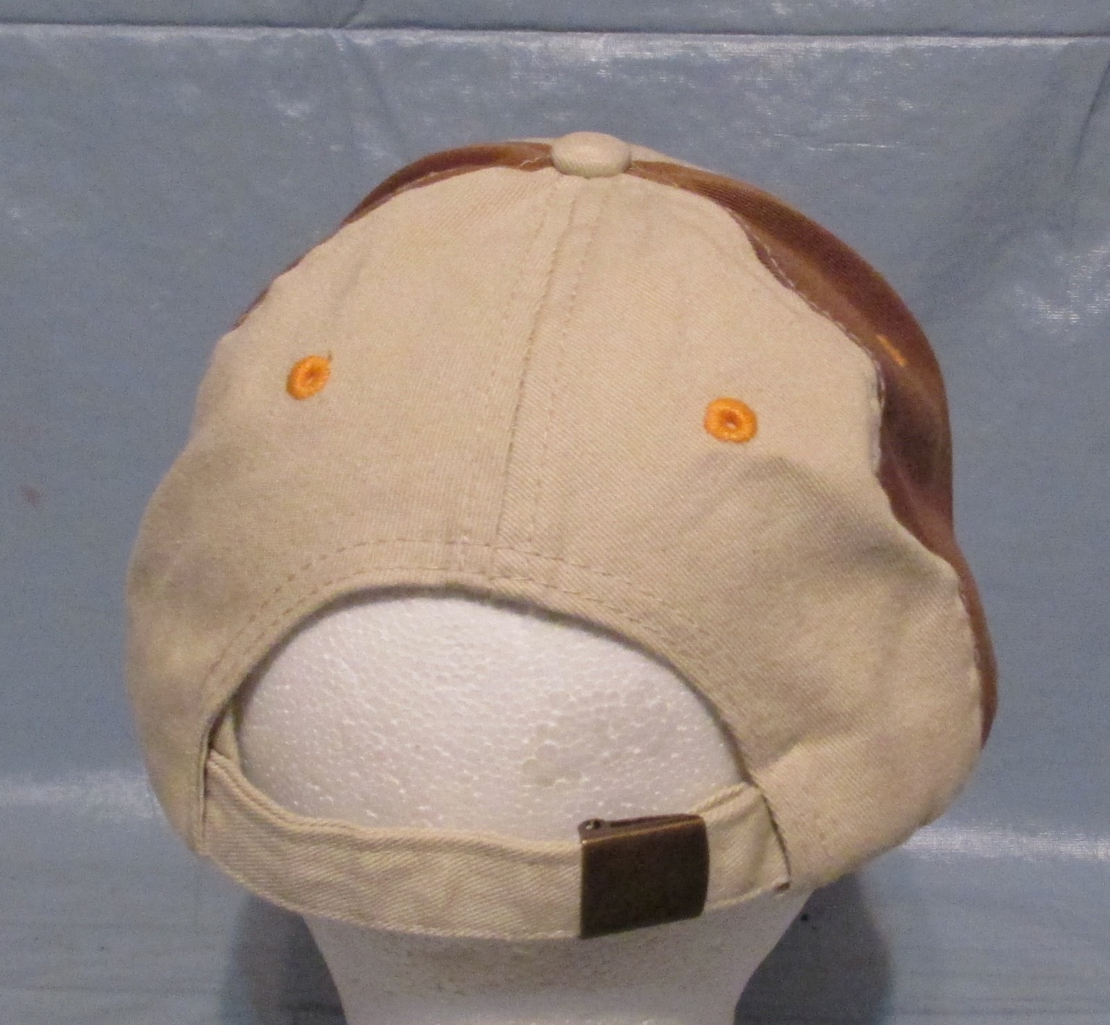 Surf International Est. 1970 Distressed Baseball Cap Hat Beige Brown Youth 4-7