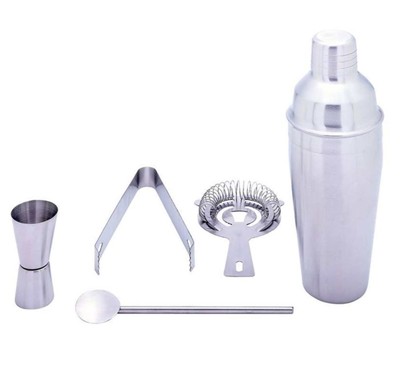 Cocktail Shaker Set 5pcs Martini Bar Drink ...