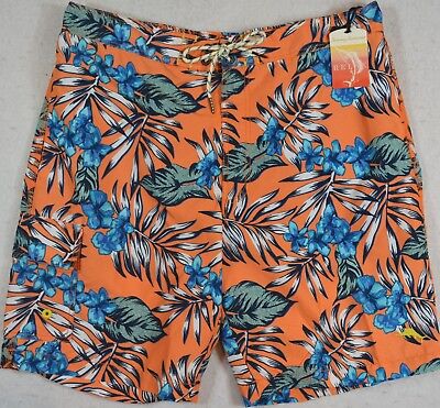 Tommy Bahama Relax Swimming Short Trunk Baja Best Fronds UPF30 L Large NWT
