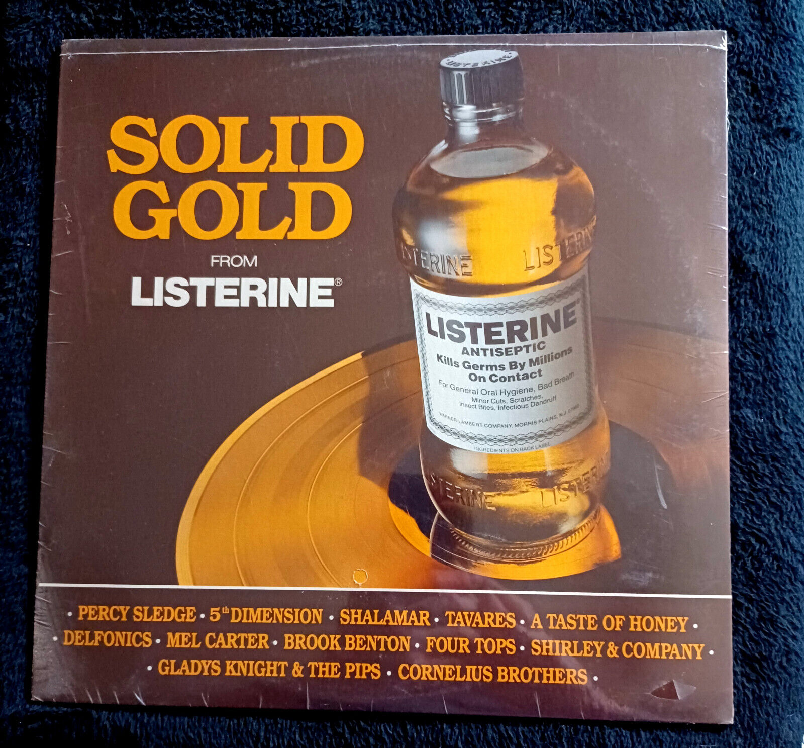 Solid Gold from ListerineVinyl Warner/Lambert 1984 Sealed Oldies greatest hits