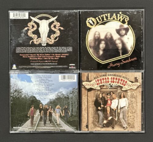 The Outlaws Hurry Sundown G & Lynyrd Skynyrd All Time Greatest Hits VG 2CDs Used