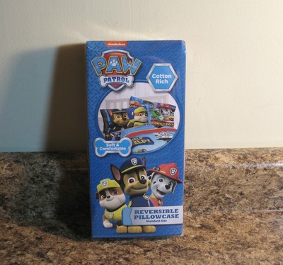 Paw Patrol PILLOWCASE Standard Size Reversible  ...